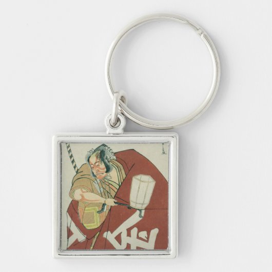 Danjuro in de rol van Sakatano Kintoki Sleutelhanger (Voorkant)