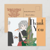 Dank aan de arts briefkaart (Voorkant / Achterkant)