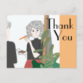 Dank aan de arts briefkaart (Voorkant)