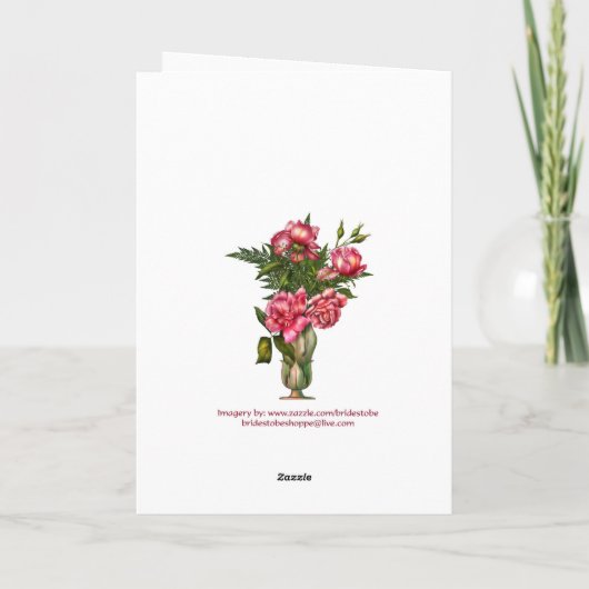 Dank aan de bruiloftsgasten bedankkaart (Achterkant)