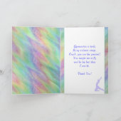 Dank aan de gymnastiekcoach bedankkaart (Binnen)