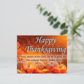 Dank aan de Heer Briefkaart (Staand voorkant)