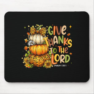 Dank aan de Heer Herfst Christelijk Kruis Coque Muismat