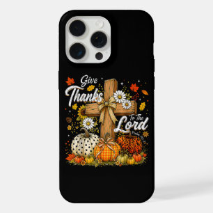 Dank aan de Heer Herfst Seizoen iPhone 15 Pro Max Case