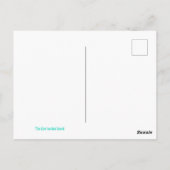 Dank aan de helden van de gezondheidswerkers briefkaart (Achterkant)