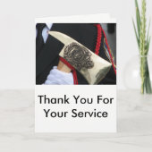 Dank aan de Kaart van de eerste reactie (Voorkant)