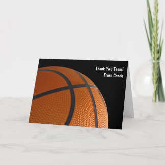 Dank aan de Kaarten van het basketbalteam