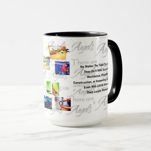 Dank aan de Mok van de onderhoudspersoon (Voorkant rechts)