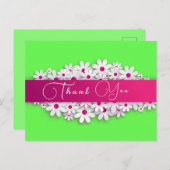 Dank aan de nieuwe klant. Briefkaart (Voorkant / Achterkant)