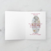 Dank aan de ouders van de bruidegom bedankkaart (Binnen)