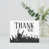 Dank aan de planner van de Gebeurtenis Briefkaart (Staand voorkant)