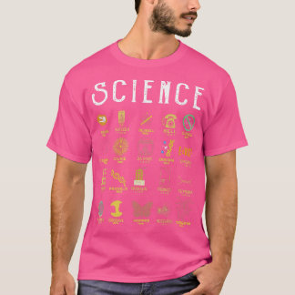 Dank aan de Science Formula Physics Wiskunde Chemi T-shirt