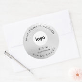 Dank aan de Stickers van Business Logo Social Medi (Envelop)