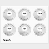 Dank aan de Stickers van Business Logo Social Medi (Vel)