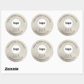 Dank aan de Stickers van Business Logo Social Medi (Vel)