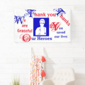 DANK AAN DE VERPLEEGKUNDIGEN, ARTSEN EN EERSTE HUL SPANDOEK (Insitu)