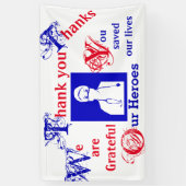 DANK AAN DE VERPLEEGKUNDIGEN, ARTSEN EN EERSTE HUL SPANDOEK (Verticaal)