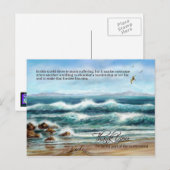 Dank aan de verzorger, de dag van de artsen of de  briefkaart (Voorkant / Achterkant)