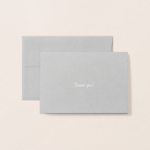 Dank aan de vrienden van de overlevende van kanker folie kaarten