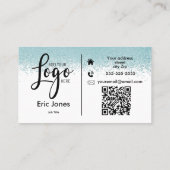 dank aan het bedrijfsleven , homemade visitekaartje (Achterkant)