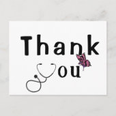 Dank aan het Briefkaart van de arts (Voorkant)