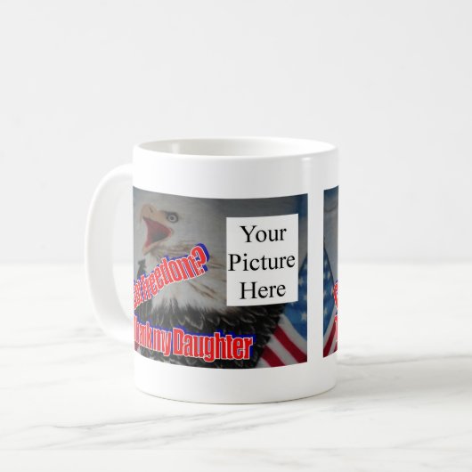 Dank aan mijn dochter koffiemok (Voorkant links)