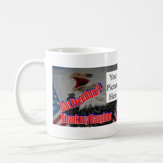 Dank aan mijn dochter koffiemok (Links)