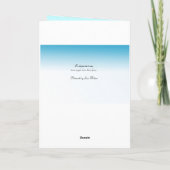 Dank aan Mijn Held, Verpleegster, Dokter, Verzorge Kaart (Achterkant)