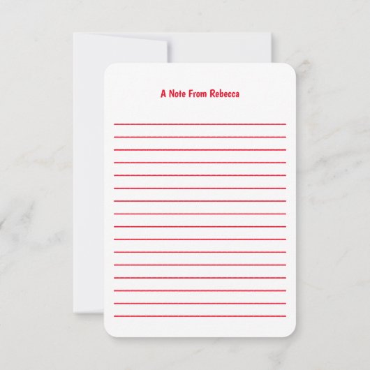 Dank aan mijn Oncology Team Note Kaart (Achterkant)