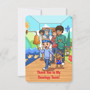 Dank aan mijn Oncology Team Note Kaart