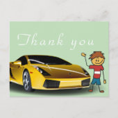 Dank aan monteur  briefkaart (Voorkant)