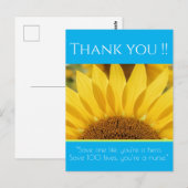 Dank aan onze verpleegsters briefkaart (Voorkant / Achterkant)