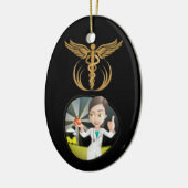 Dank aan uw arts - SRF Keramisch Ornament (Links)