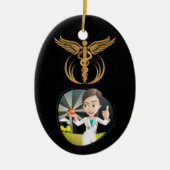 Dank aan uw arts - SRF Keramisch Ornament (Voorkant)