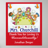 Dank aan uw leraar - SRF Poster (Voorkant)