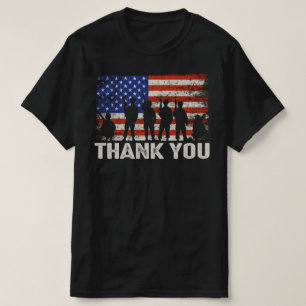 dank aan veteranen t-shirt