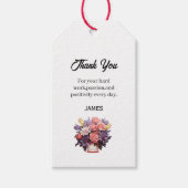 Dank Appreciatie Administratieve Professionals Cadeaulabel (Voorkant)
