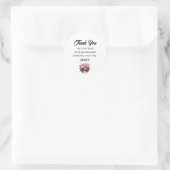 Dank Appreciatie Administratieve Professionals Ronde Sticker (Tas)