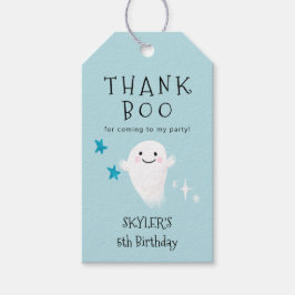 Dank Boo | Halloween Boy Birthday Party Cadeaulabel