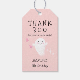 Dank Boo Halloween Girl Birthday Party Cadeaulabel