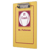 Dank Coach, Dank Nummer 1 Klembord (Links)