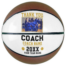 Dank coach teamfoto signeren