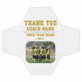 Dank coach Teamnaam Foto Voetbal (Enkel)