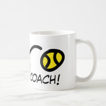 Dank Coach! Tennis mok