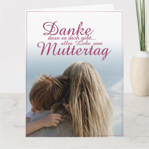 Dank dat je bestaat, Moederdag, Moeder & Kind Kaart