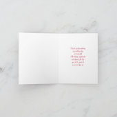 Dank dat je mijn bruidsmeisje bent - Chocolade Bedankkaart (Binnen)