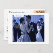 Dank dat u gekomen bent  briefkaart (Voorkant / Achterkant)