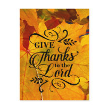 Dank de Heer, Herfstbladeren Thanksgiving
