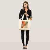 DANK DE HERE |Kerstgeschenk van dankbaarheid Grote Tote Bag (Voorkant (model))
