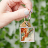 DANK DE HERE |Kerstgeschenk van dankbaarheid Sleutelhanger (Hand)